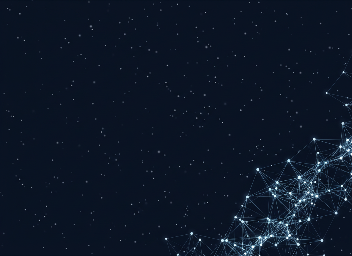 Sparse dots network background